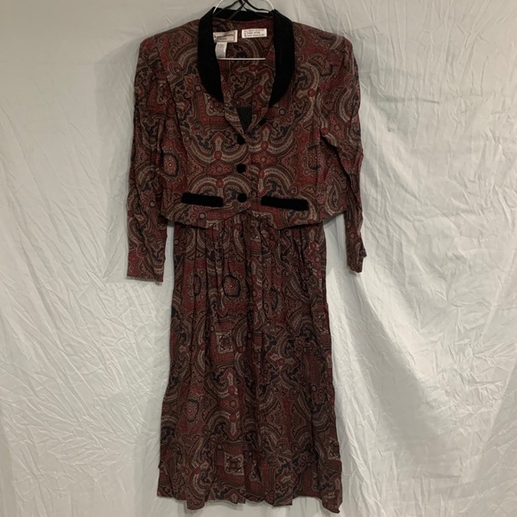 Karin Steven’s Petite Dress & Jacket Size 12 - Picture 2 of 7